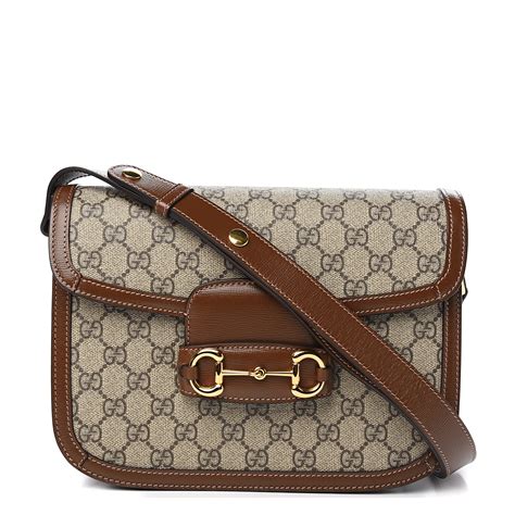 gucci black and brown handbag|gucci shoulder bag brown.